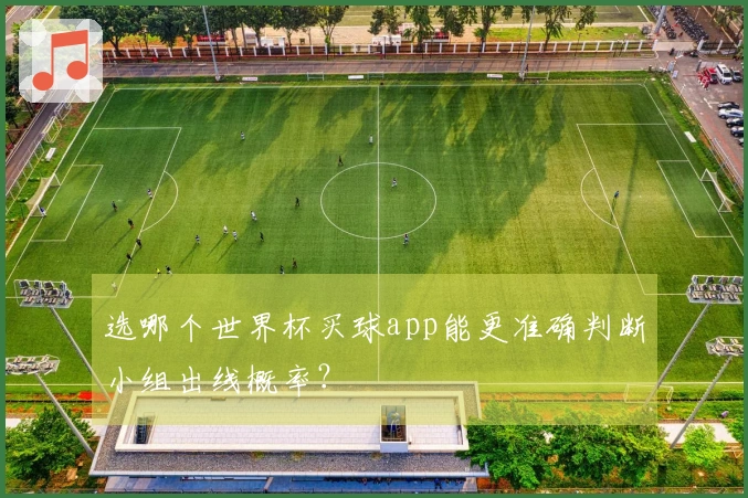 选哪个世界杯买球app能更准确判断小组出线概率？