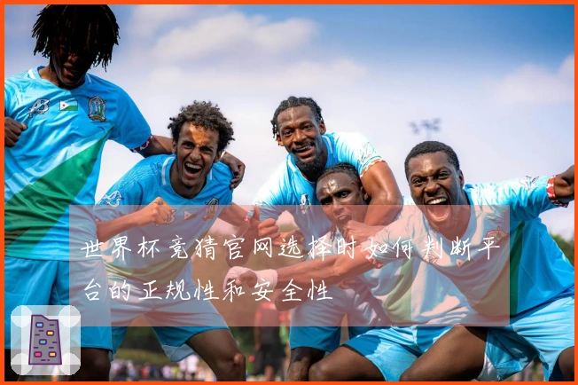 世界杯竞猜官网选择时如何判断平台的正规性和安全性