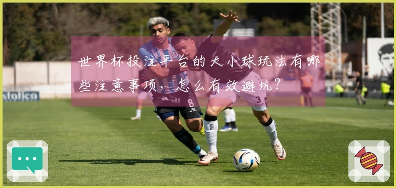 世界杯投注平台的大小球玩法有哪些注意事项，怎么有效避坑？