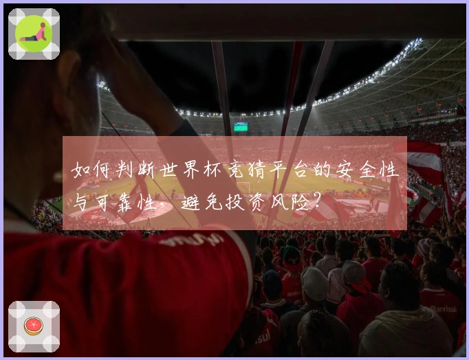 如何判断世界杯竞猜平台的安全性与可靠性，避免投资风险？